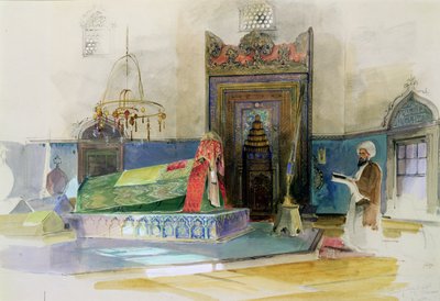 Tomb of Bayazid I, Bursa, Turkey by English School